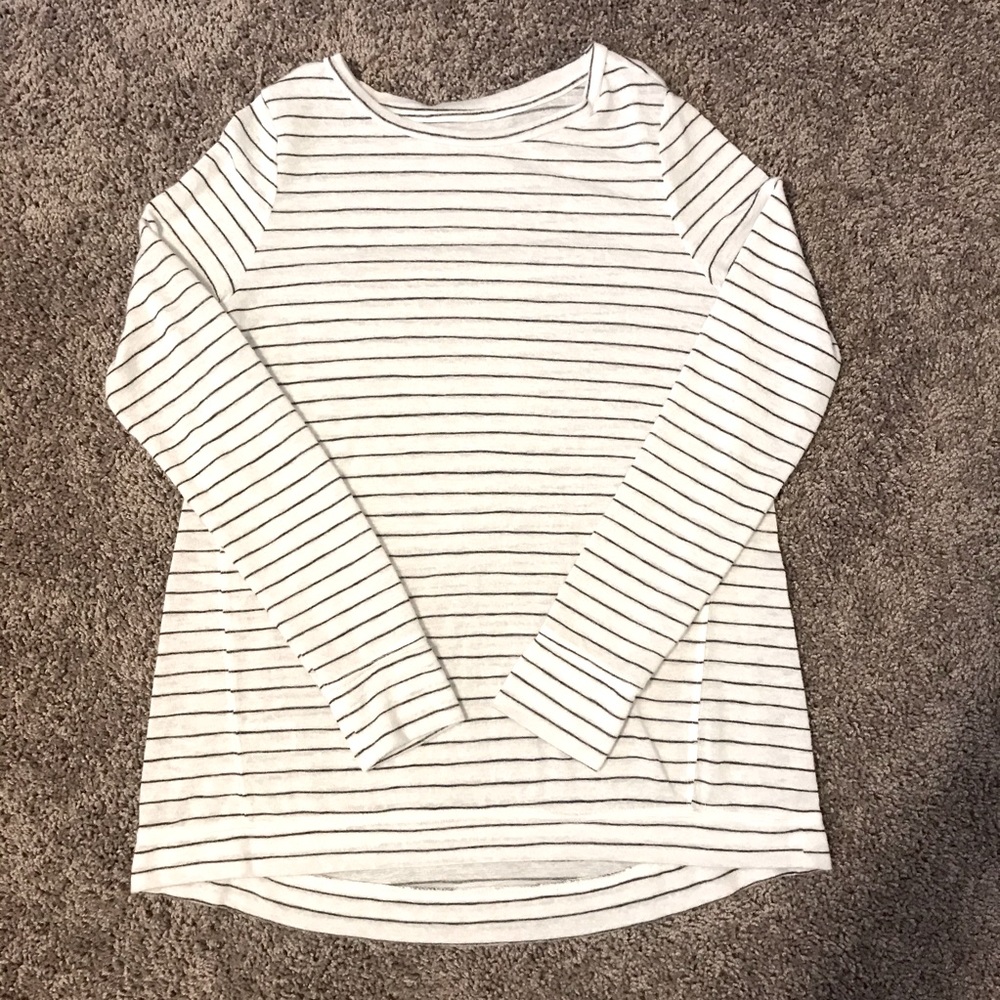 Loft long sleeve stripe shirt